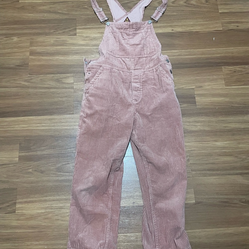 Signature8 Dusty Pink Corduroy Overalls